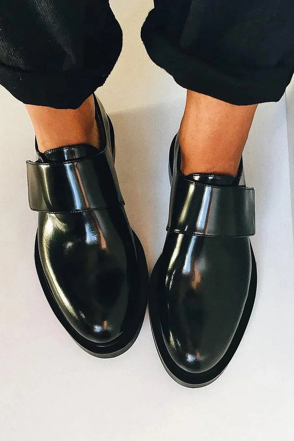Iris | Luxe Strap Loafers