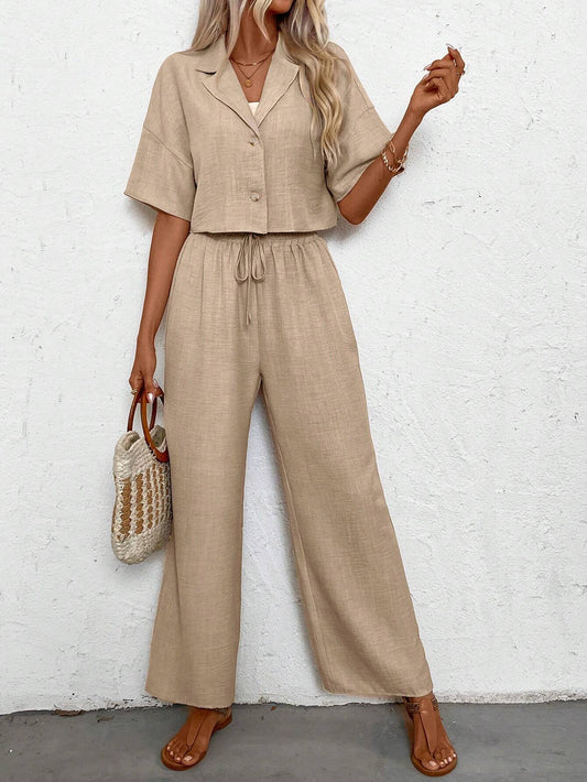 2 piece pants Set For Leisure