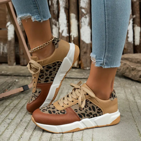 Leora Leopard Sneakers