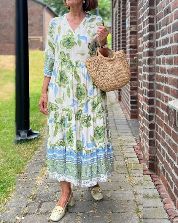 Anna Floral Summer Dress