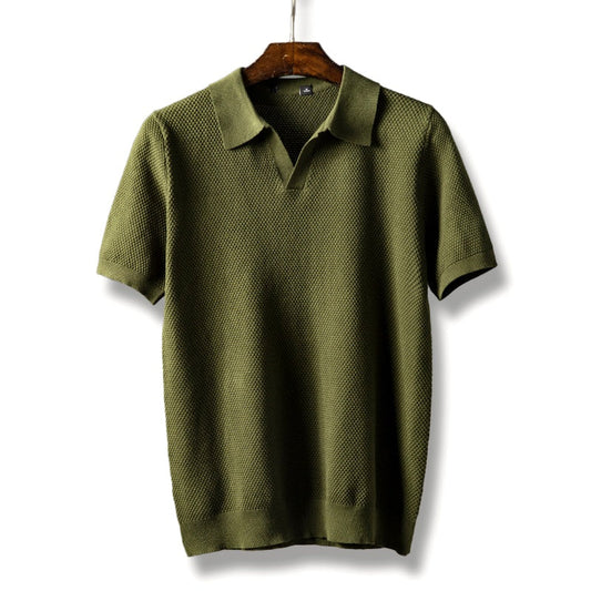Emilio Cotton Polo Shirt