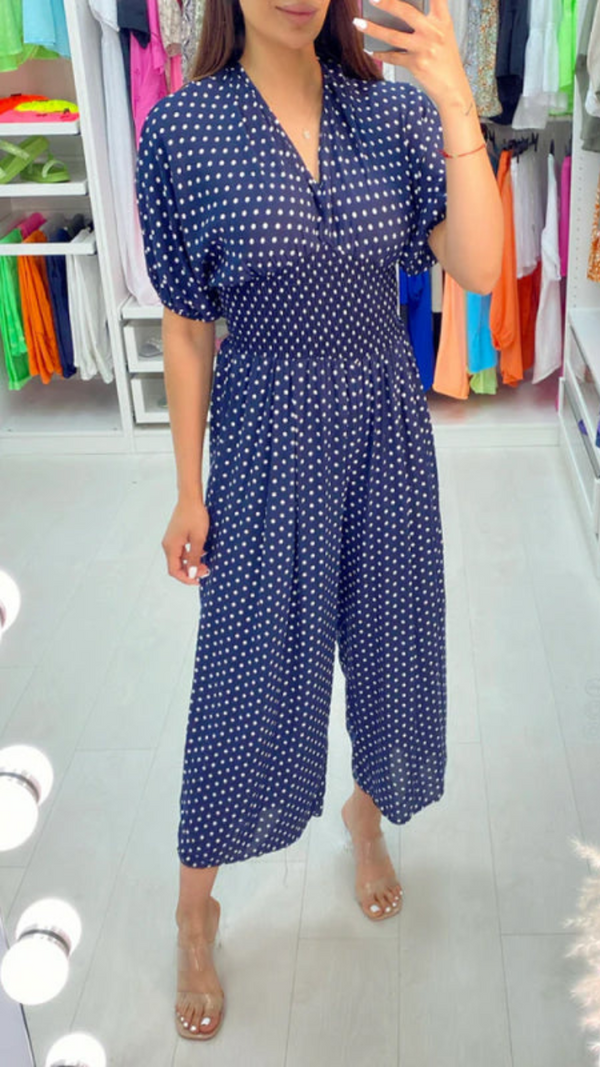 Poppy Polka Dot Jumpsuit