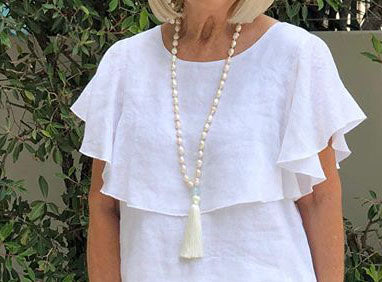 Plus Size Romantic Soft White Tiered Plus Size Dress